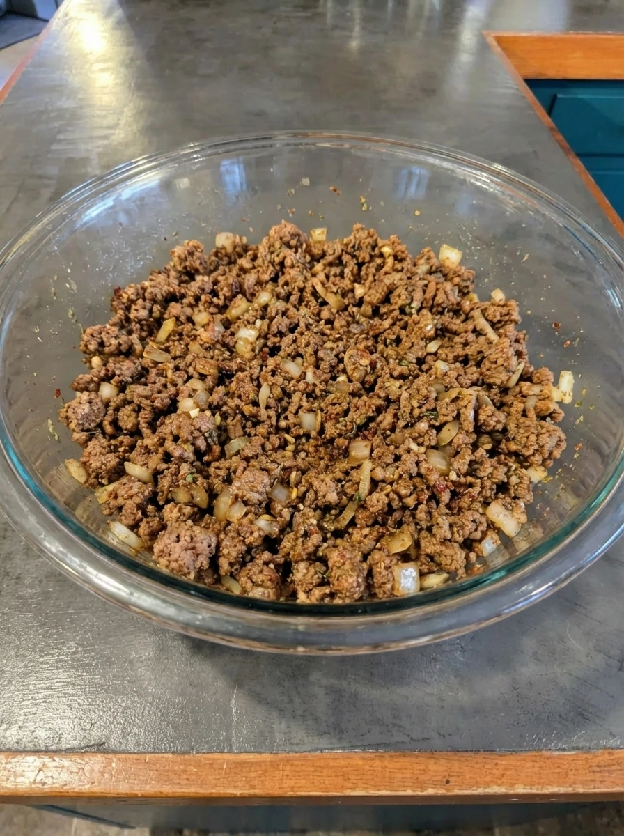seasoned beef mixture