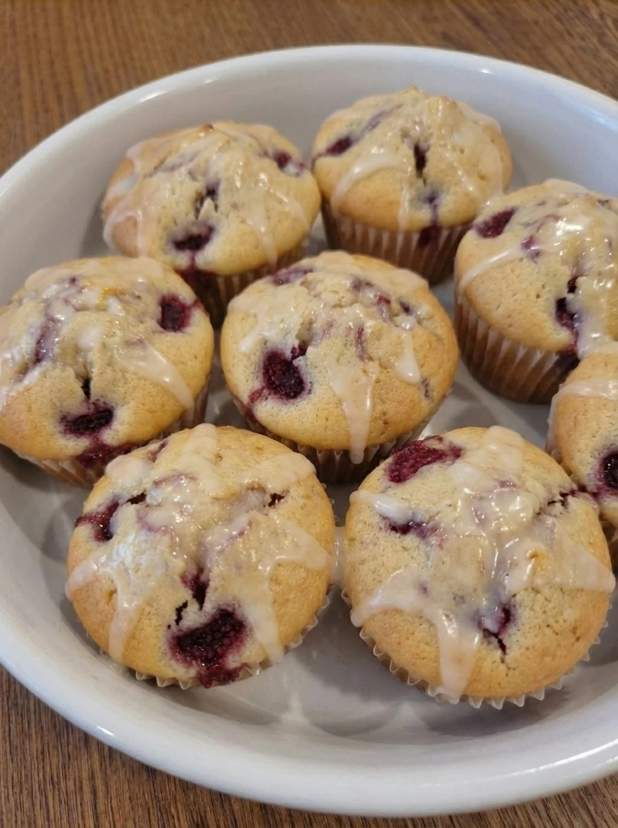 Finished Raspberry Lemon Heaven Cupcakes ready to serve