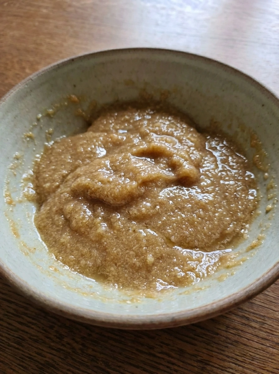 wet ingredients mixed smooth