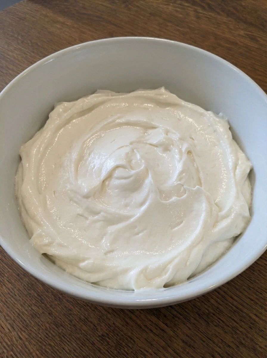 Sweetened cream cheese filling for muffins