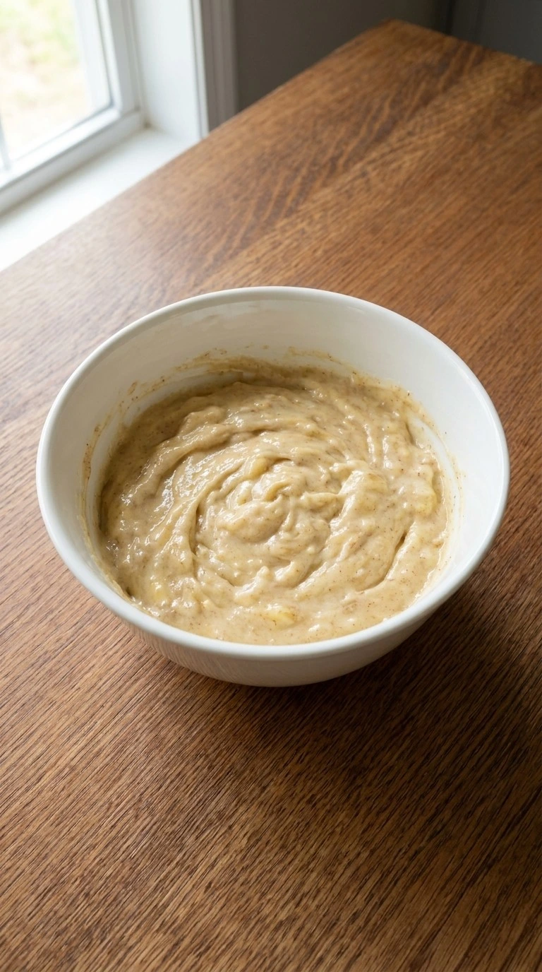 Banana Wonton Bites filling mixture with banana and cream cheese