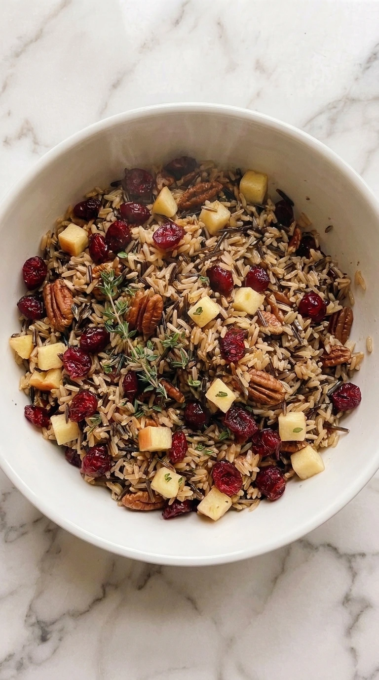 Cranberry Pecan Wild Rice — Step 4