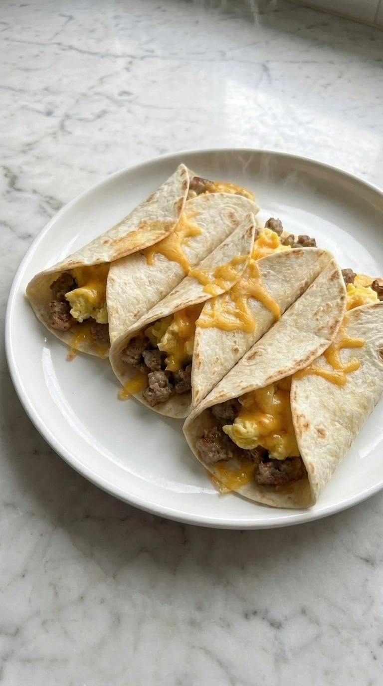 Easy Breakfast Burritos — Step 4