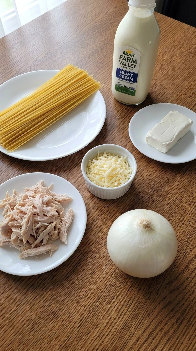 Friendsgiving Casserole By Joanna Gaines ingredients arranged before cooking