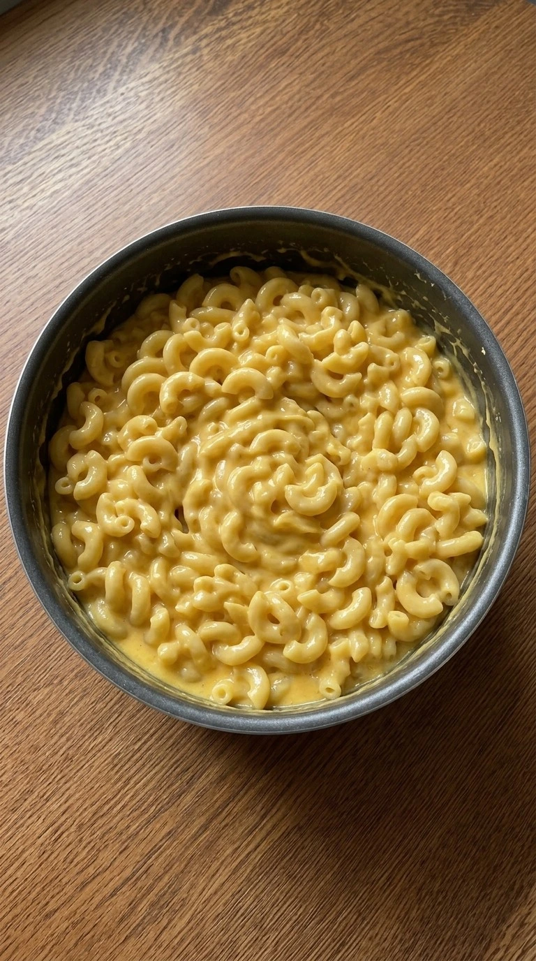 Crockpot Mac and Cheese Velveeta — Finish the melted macaroni texture Recipe focus: crock pot macaroni and cheese.