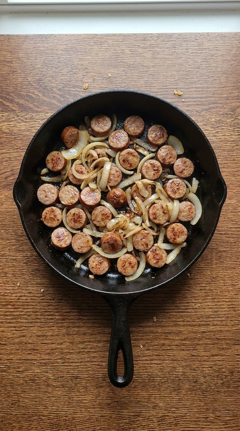 Hashbrown Breakfast Casserole sausage preparation Recipe focus: overnight breakfast casserole.