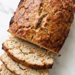 Turkey Meatloaf sliced loaf showing moist browned crust and homemade texture Recipe focus: meatloaf recipes.