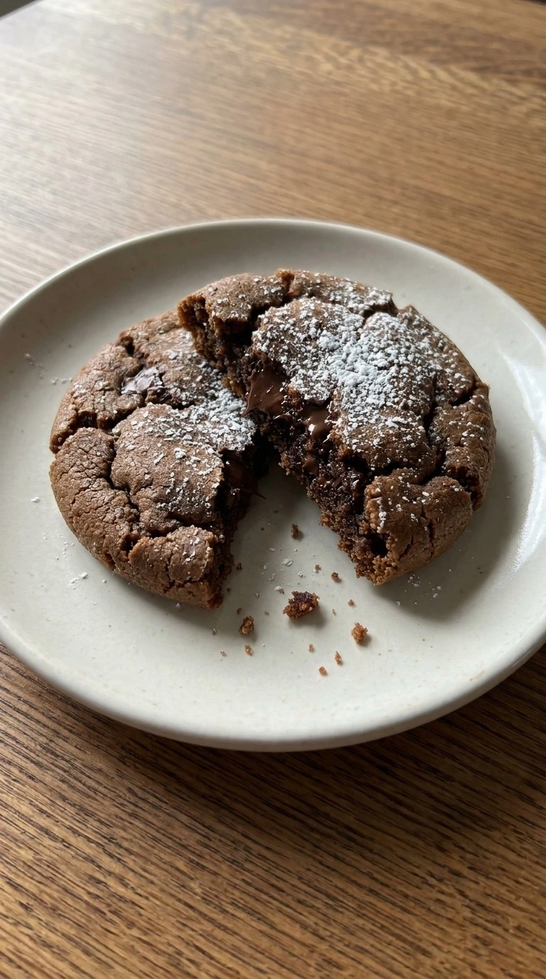 Chewy Chocolate Gingerbread Cookies served with soft center texture visible Recipe focus: chewy chocolate chunk gingerbread cookies.