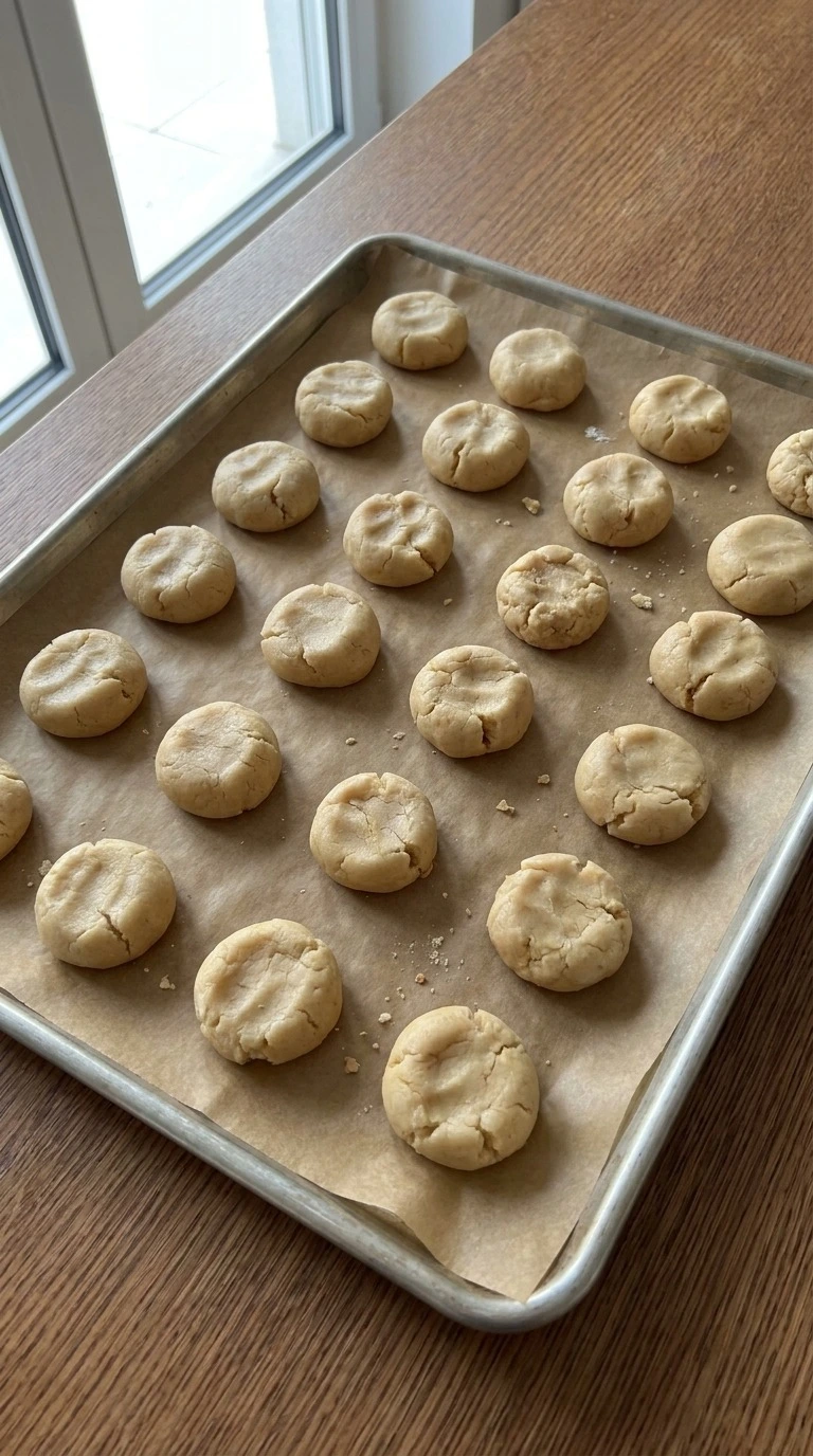 Italian Christmas Cookies shaped dough rounds on baking tray Recipe focus: easy christmas cookies simple.