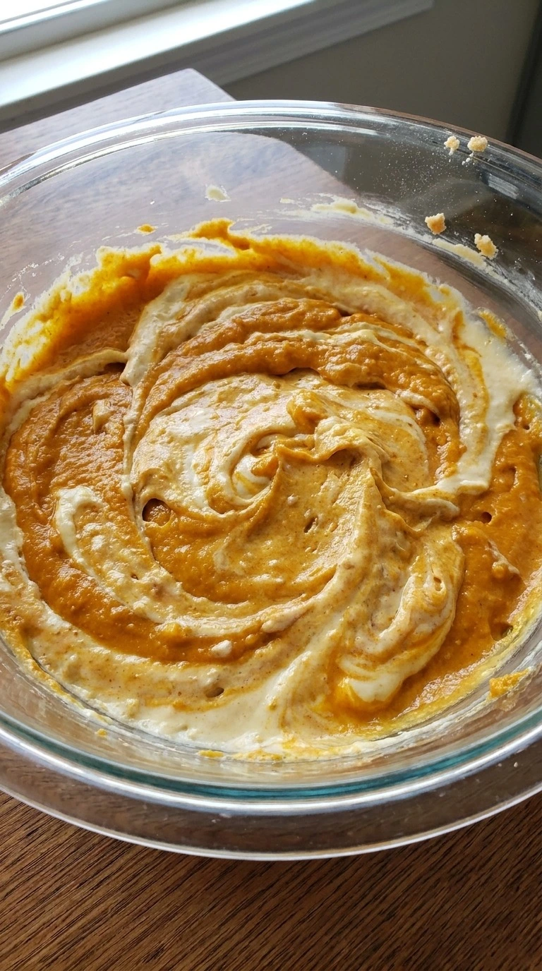 Pumpkin Cheesecake Bars mixing pumpkin and cream cheese fillings Recipe focus: pumpkin pie cheesecake bars.