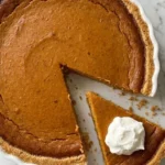 Pumpkin Pie with Graham Cracker Crust with a creamy orange filling, golden crumb crust and fresh Recipe focus: pumpkin pie with graham cracker crust recipe.